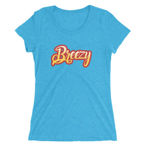 Ladies' Breezy Tri-Blend short sleeve t-shirt