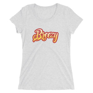 Ladies' Breezy Tri-Blend short sleeve t-shirt