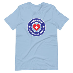 I Support Essential Workers Short-Sleeve Unisex T-Shirt