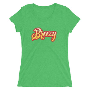 Ladies' Breezy Tri-Blend short sleeve t-shirt