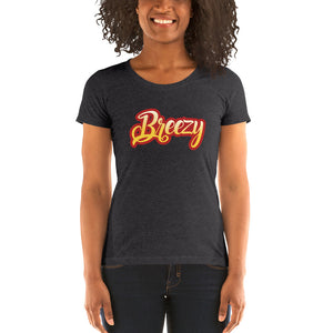 Ladies' Breezy Tri-Blend short sleeve t-shirt