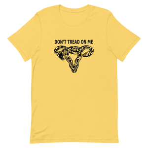 Don't Tread On Me Uterus Unisex t-shirt